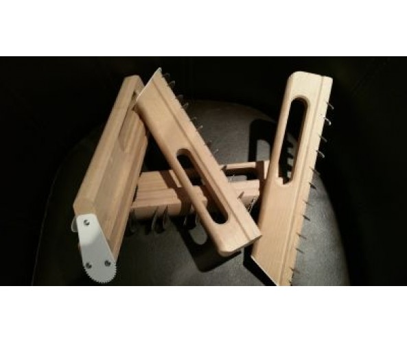 French Drag (Convex) 300mm x 20mm (Fine Toothed)